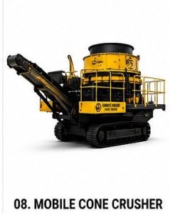 Kosrat Factory tracked mobile cone crusher