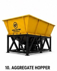 Kosrat Factory aggregate hopper